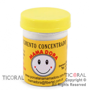 PIGMENTO CONCENTRADO P/PORCELANA FRIA BLANCO X 15GR X 1